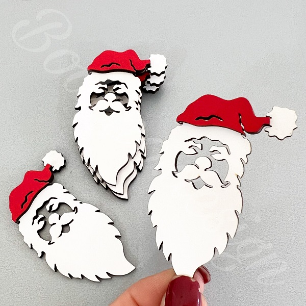 تزیین کیک کریسمس 2 تاپر پلکسی کریسمس