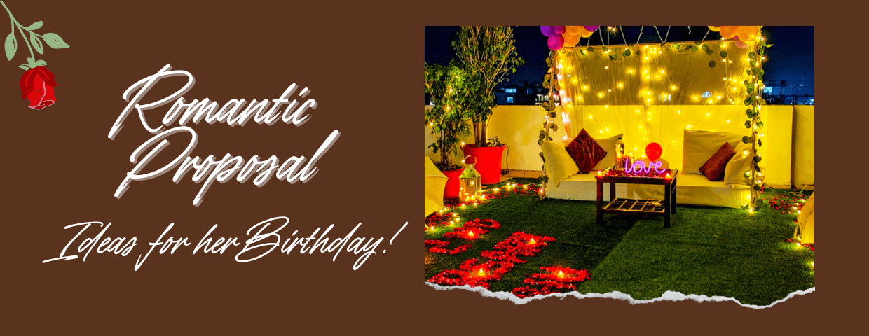 ایده های پیشنهادی عاشقانه برای تولد او