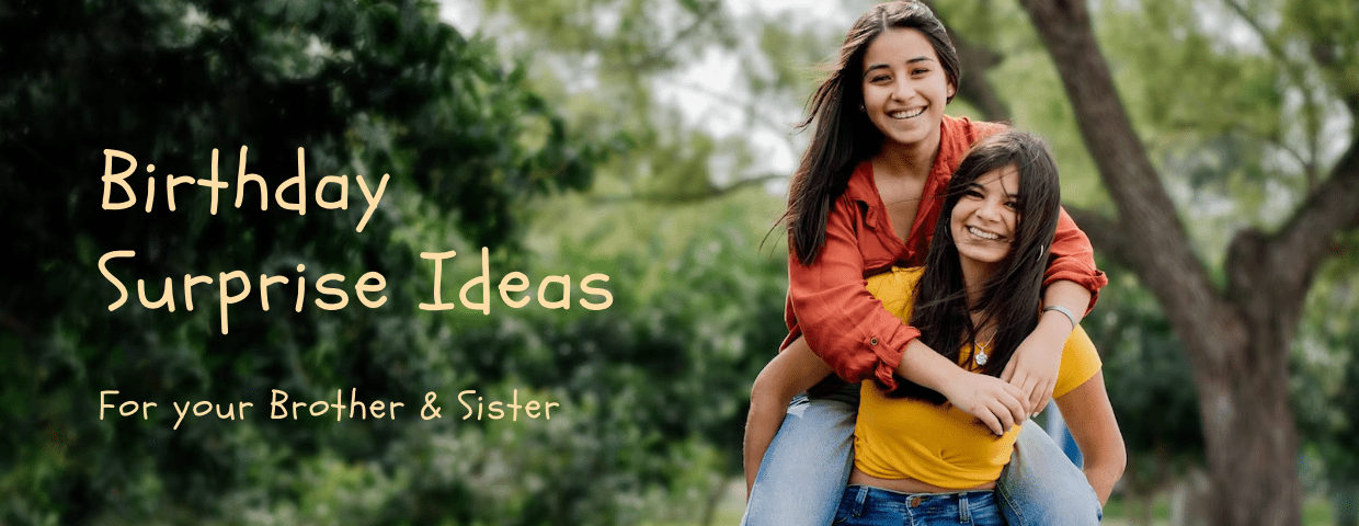 سورپرایز تولد خواهر و برادر