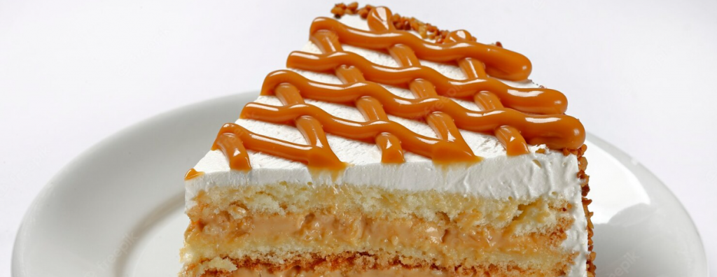5 طعم بی نظیر و خوشمزه کیک 1 Vanilla Caramel 1