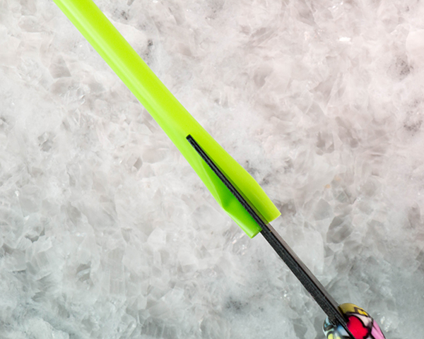 کیک لاله شکلاتی 8 لاله های شکلاتی - طرز تهیه تزیینات زیبای کیک لاله با استفاده از شکلات آب شده و قاشق پلاستیکی | توسط ارین گاردنر برای TheCakeBlog.com