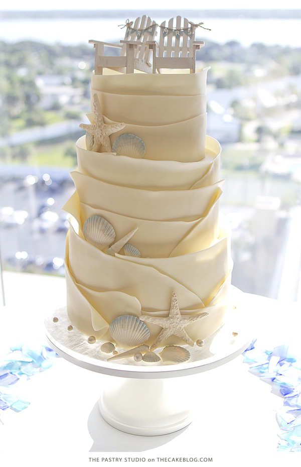 10 کیک دریایی عاشق دریا |  از جمله این طرح توسط The Pastry Studio |  در TheCakeBlog.com