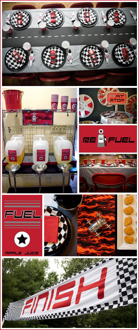 جشن تولد ماشین مسابقه