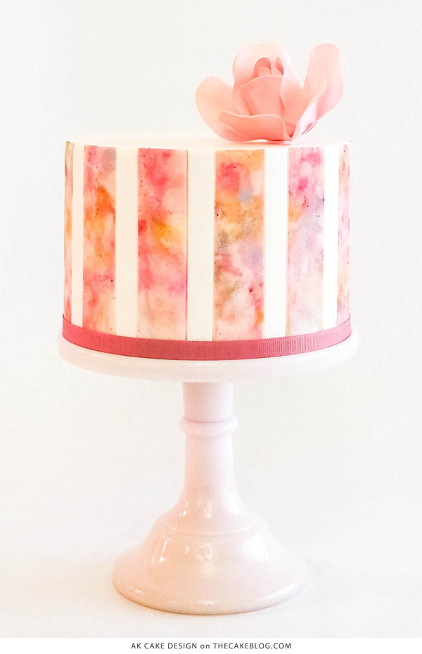 10 کیک آبرنگ |  از جمله این طرح توسط AK Cake Design |  در TheCakeBlog.com