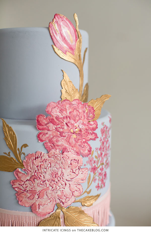 ترندهای کیک عروسی 2015 3 ترندهای کیک عروسی 2015 | از جمله این طرح توسط Intricate Icings | در TheCakeBlog.com