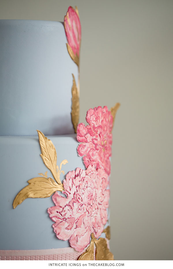 ترندهای کیک عروسی 2015 4 ترندهای کیک عروسی 2015 | از جمله این طرح توسط Intricate Icings | در TheCakeBlog.com