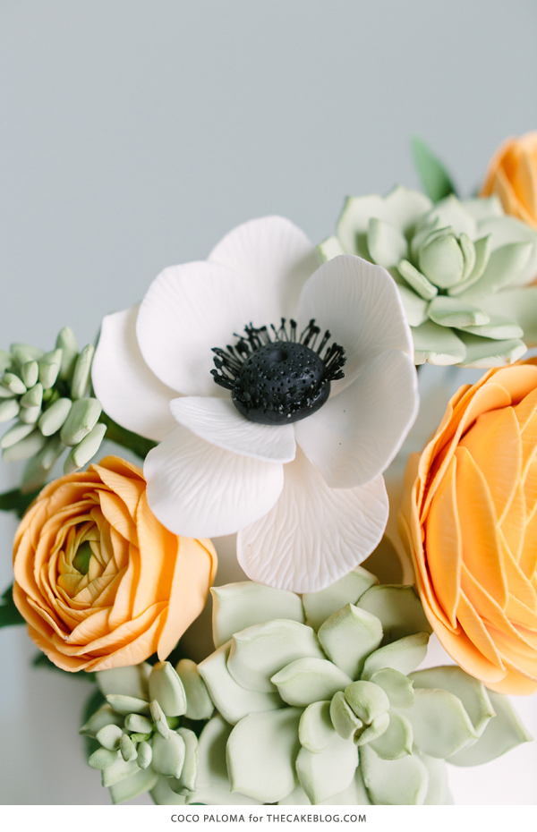 ترندهای کیک عروسی 2015: بیهمیایی آرام 7 ترندهای کیک عروسی 2015 | بوهمی آرام با آبرنگ و ساکولنت | توسط کوکو پالوما در TheCakeBlog.com