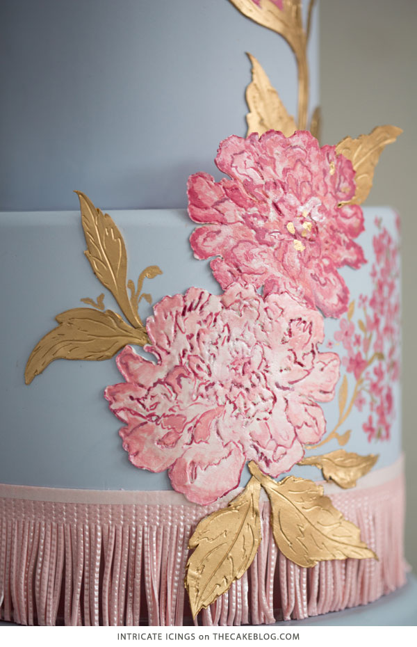 ترندهای کیک عروسی 2015 6 ترندهای کیک عروسی 2015 | از جمله این طرح توسط Intricate Icings | در TheCakeBlog.com