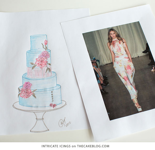 ترندهای کیک عروسی 2015 2 ترندهای کیک عروسی 2015 | از جمله این طرح توسط Intricate Icings | در TheCakeBlog.com