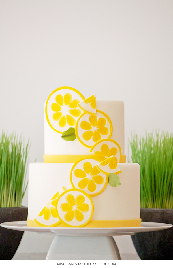 10 کیک عروسی زرد |  از جمله این طرح میسو بیکس |  در TheCakeBlog.com