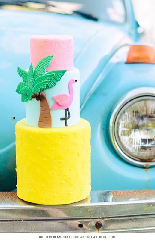 10 کیک عروسی زرد |  از جمله این طرح توسط Buttercream Bakeshop |  در TheCakeBlog.com