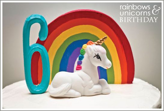 تولد رنگین کمان و تک شاخ