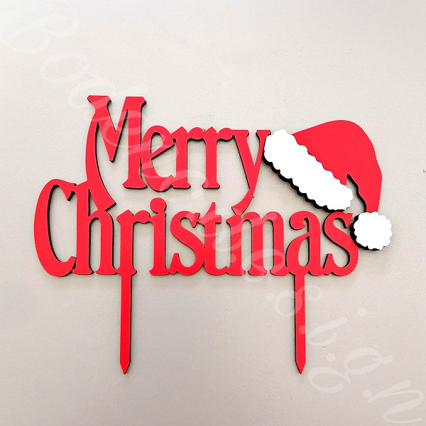 تاپر کیک کریسمس