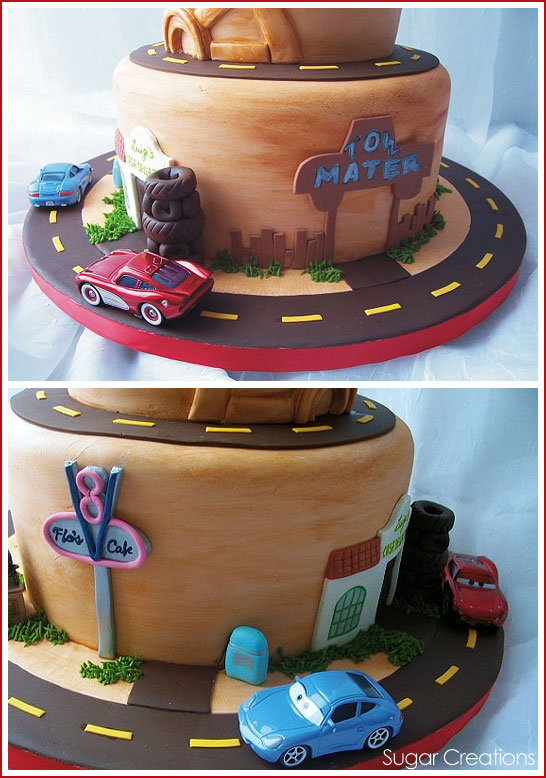 کیک Disney Cars توسط Sugar Creations