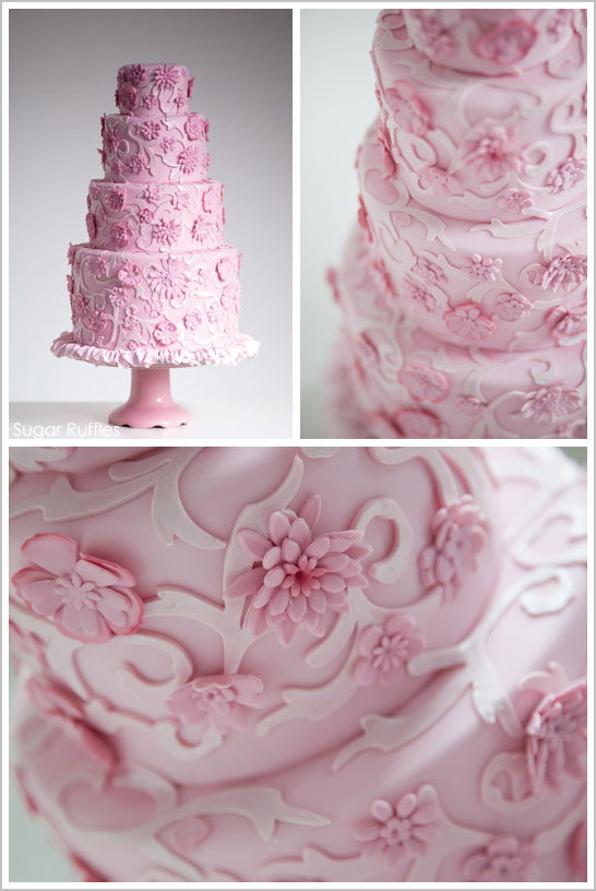 chanel wedding cake 2