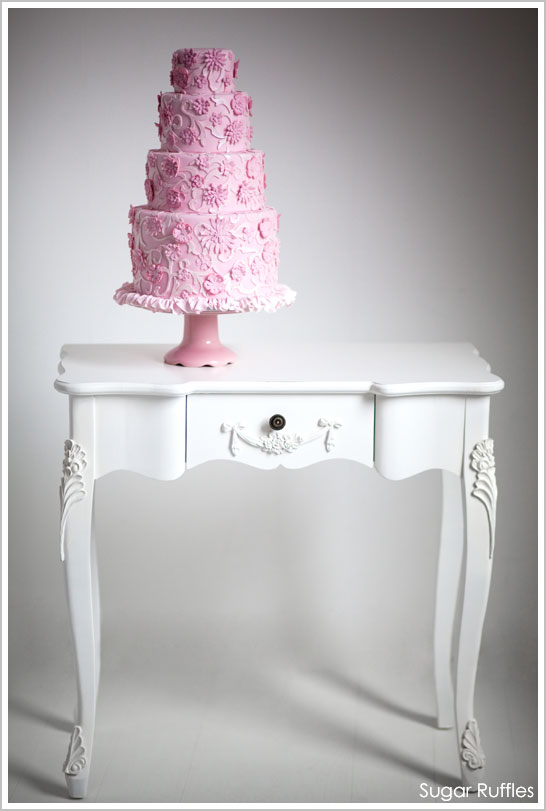 chanel wedding cake 3