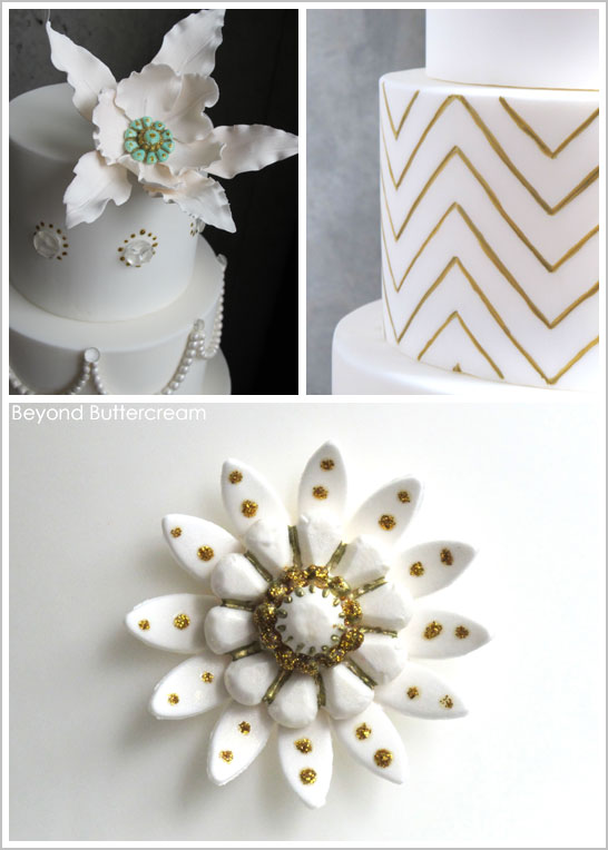 کیک شیک شورون توسط Beyond Buttercream |  TheCakeBlog.com