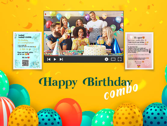 happy birthday combo
