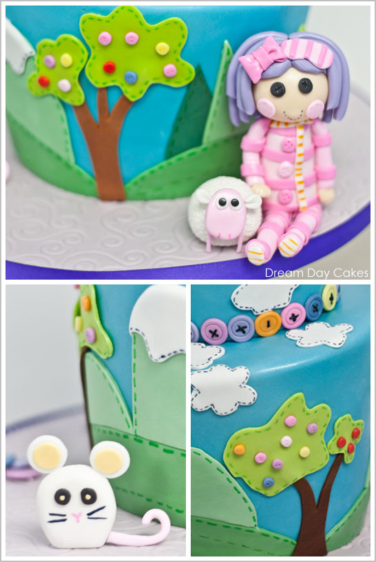 کیک تولد Lalaloopsy توسط کیک های روز رویایی