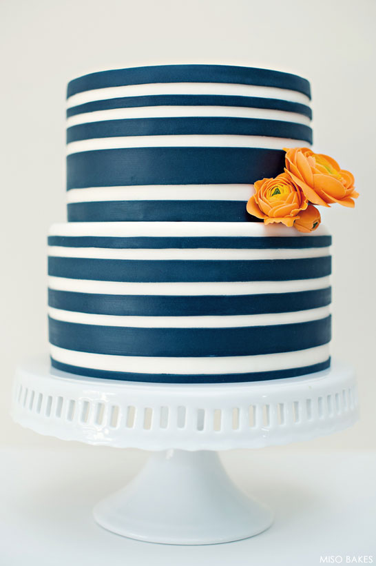 کیک راه راه نیروی دریایی میسو بیکس |  TheCakeBlog.com
