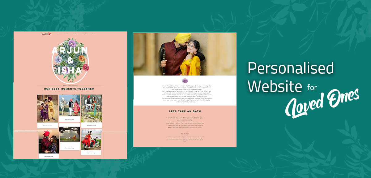 personalized website 3