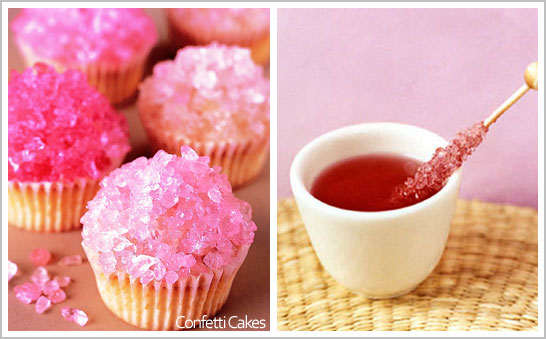 کاپ کیک آب نبات راک توسط الیزا اشتراوس