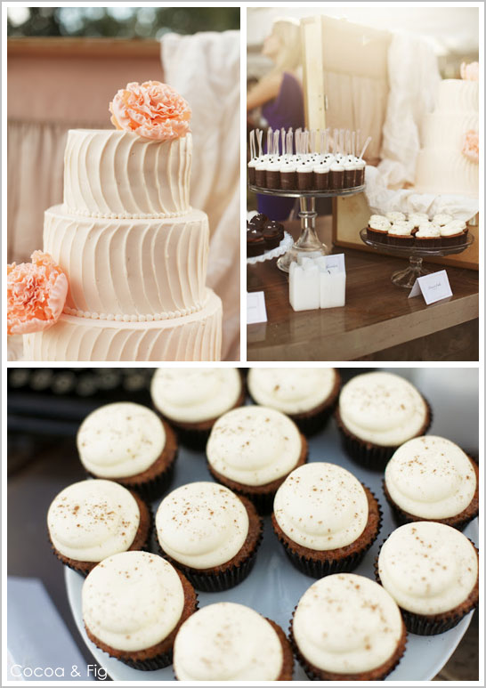 کیک عروسی روستیک شیک صورتی کم رنگ و هلویی