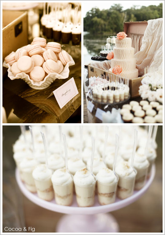 کیک عروسی روستیک شیک صورتی کم رنگ و هلویی