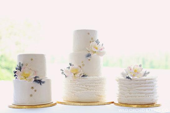 کیک روستیک رافل و ستاره |  توسط شرکت پخت ارکیده وحشی |  TheCakeBlog.com