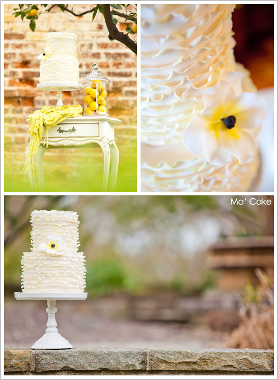 Summery Cake Trio by Ma' Cake |  TheCakeBlog.com