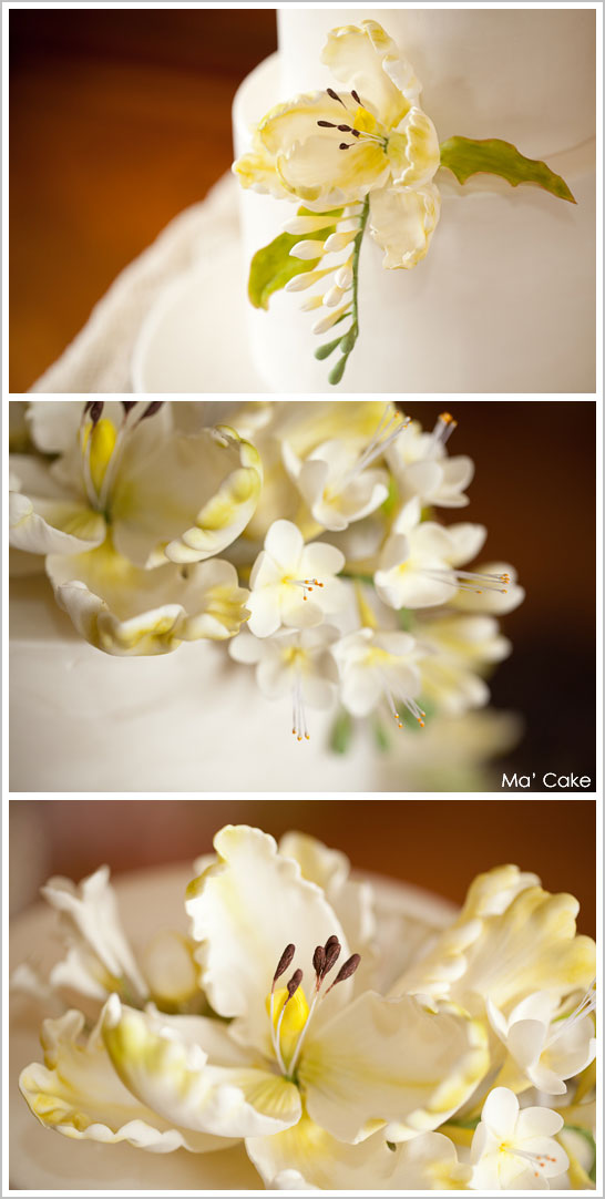 Summery Cake Trio by Ma' Cake |  TheCakeBlog.com