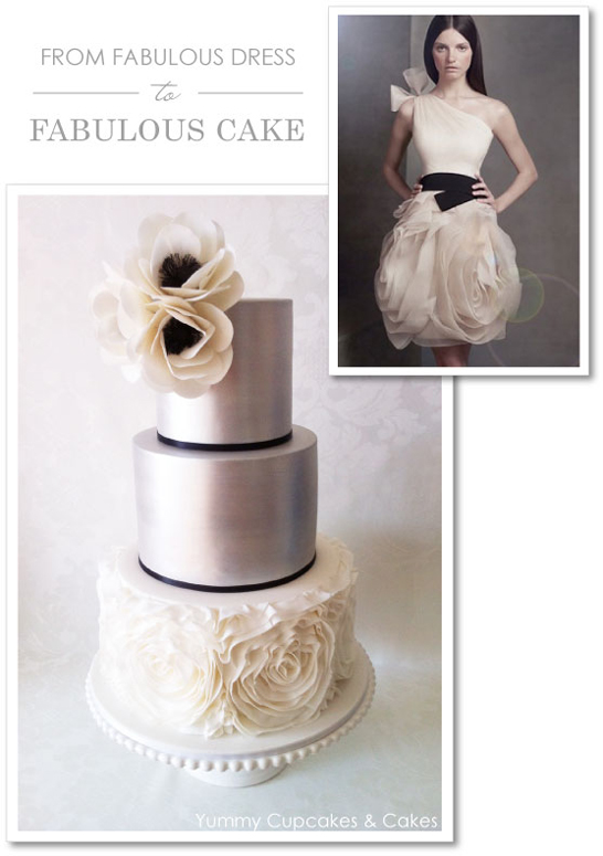 کیک Vera Wang by Yummy Cupcakes & Cakes |  TheCakeBlog.com