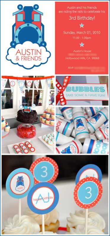 جشن تولد توماس قطار