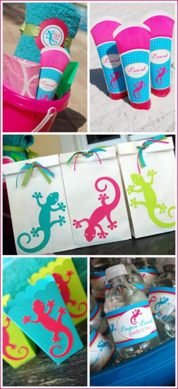 جشن تولد Leapin Lizards Beach