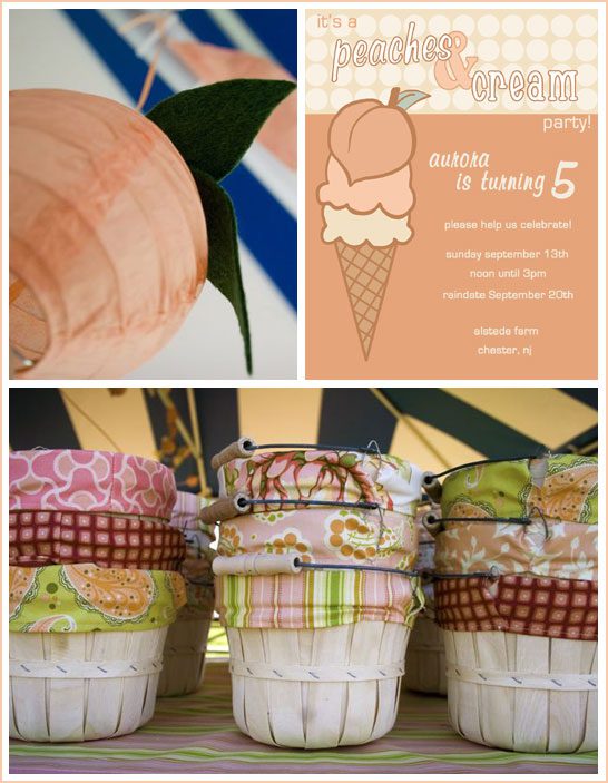 جشن تولد هلو و کرم