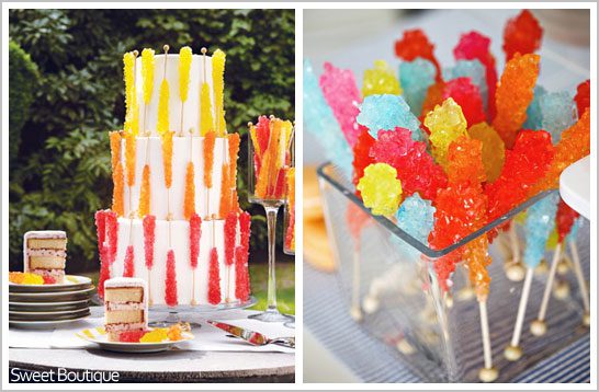 کیک راک Candy توسط The Sweet Boutique