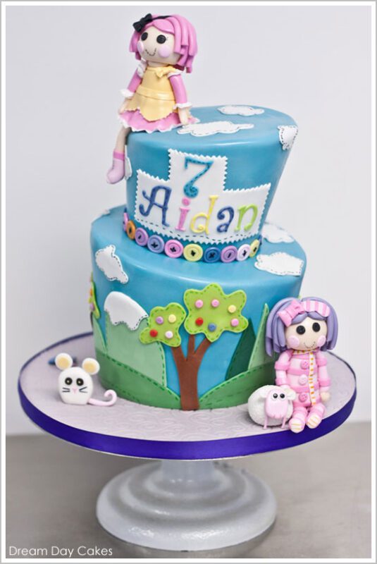 کیک تولد Lalaloopsy توسط کیک های روز رویایی