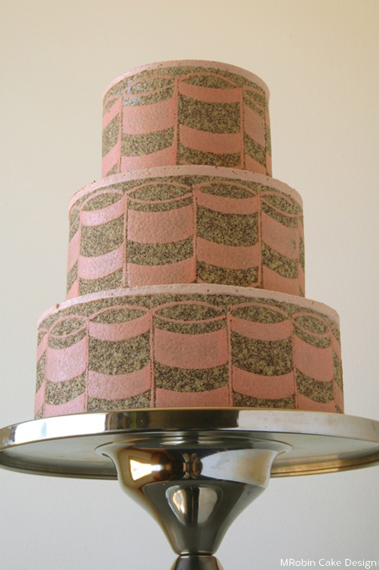 کیک گرافیکی ام رابین |  TheCakeBlog.com