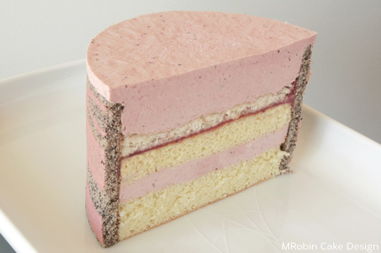 کیک گرافیکی ام رابین |  TheCakeBlog.com