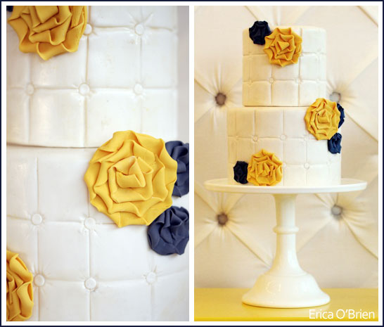 کیک گل پارچه ای توسط اریکا اوبراین