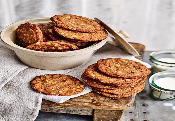 تهیه بیسکویت جو رژیمی خانگی و کم کالری
