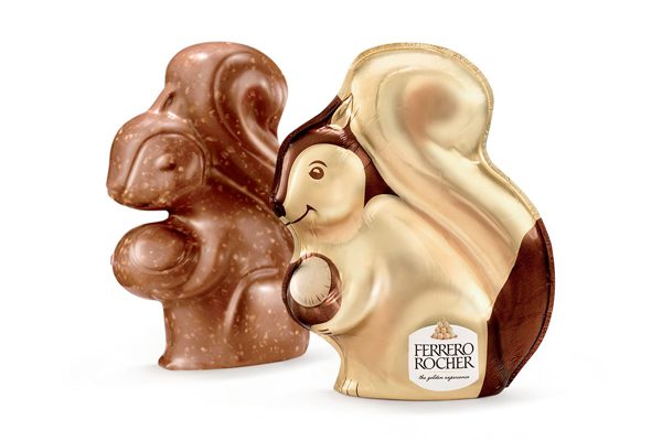 تخم‌مرغ‌های پنیر و سنجاب‌های فندقی درجه‌بندی عید پاک را تشکیل می‌دهند