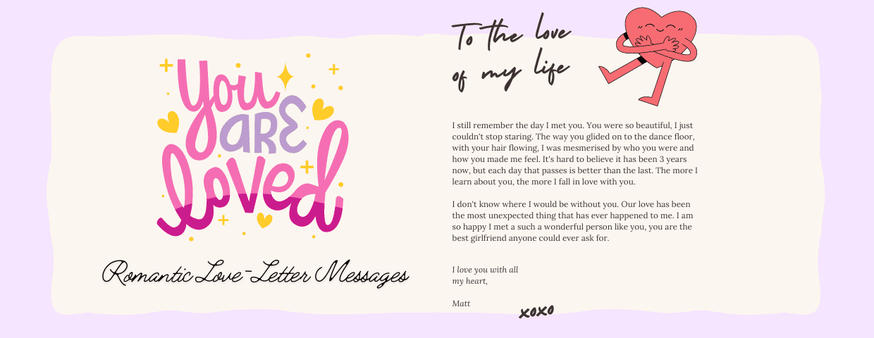 نامه عاشقانه