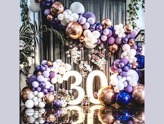 بادکنک آرایی برای رویدادهای تولد: راهنمای نهایی شما 9 تم های دکور هماهنگ با رنگ برای رویدادهای شیک