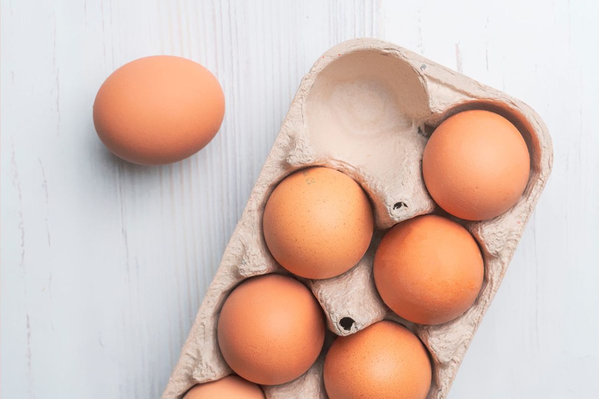eggs in carton