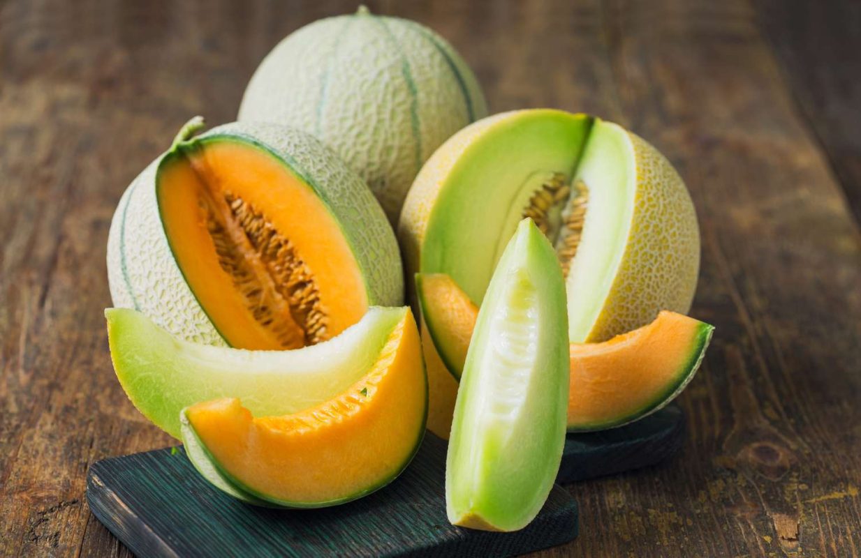 Cantalope and honey dew