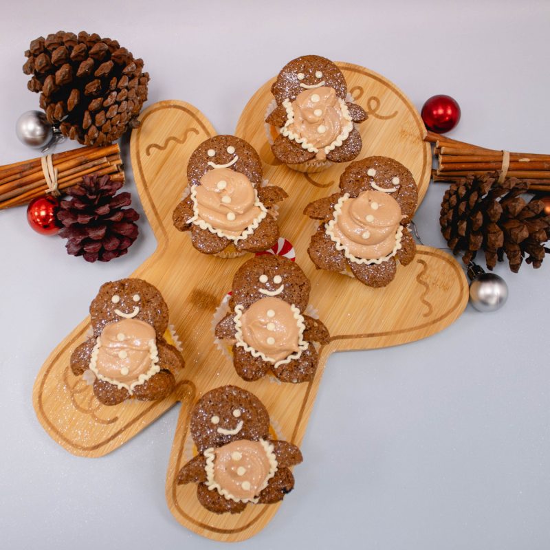 gingerbread cupcakes