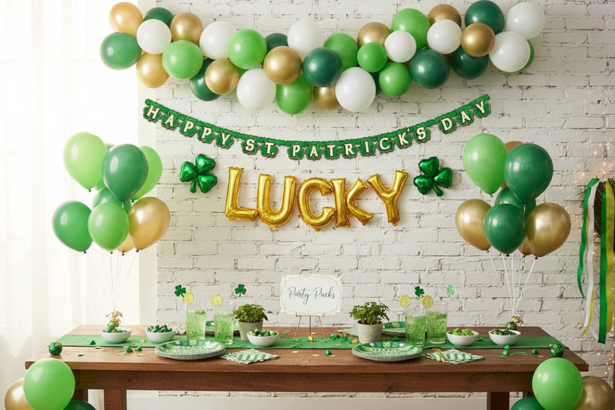 راهنمای تزئینات روز سنت پاتریک با بسته های مهمانی 2026